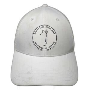 Pukka Albertsons Boise Open Golf Hat White One Size Baseball Cap Mesh Slideback